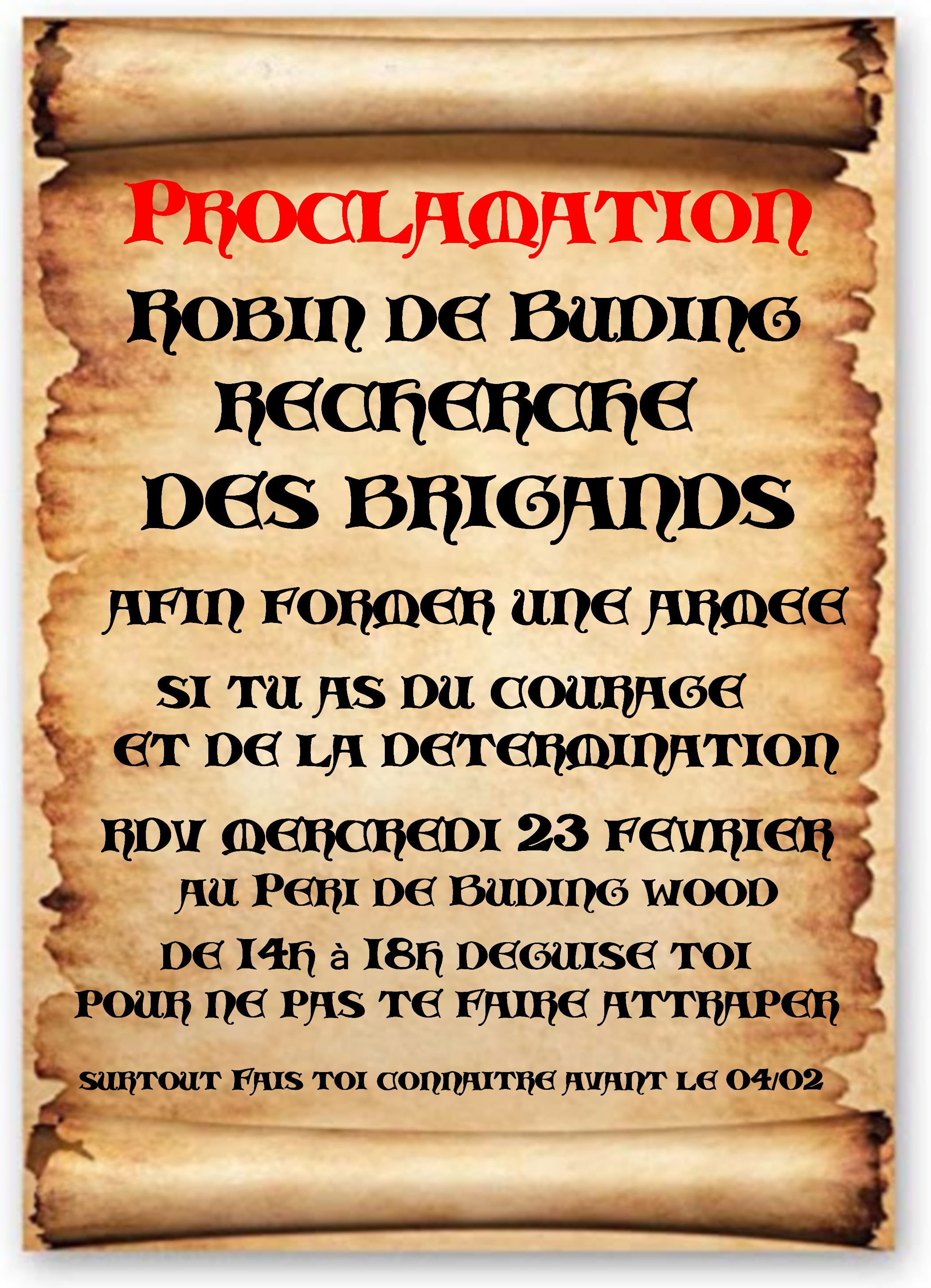 Affiche Carnaval