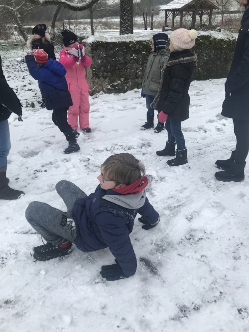 bataille de neige