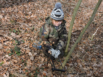 bushcraft pour les enfants