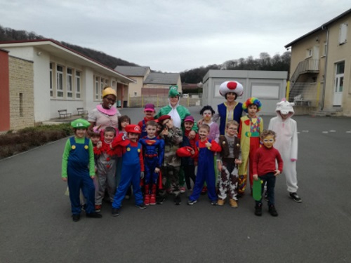 carnaval photo de groupe