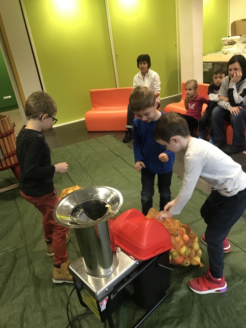 hachage des pommes